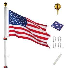 25FT Telesopic Flag Pole | 22FLP002-25-F1.V3 Upgraded Version