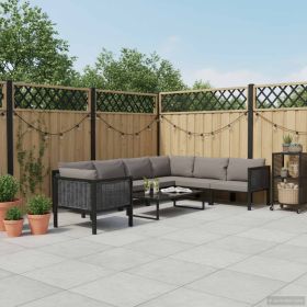 Garden Lounge Set Anthracite, Dark gray